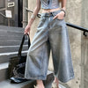 Women's High Waist Loose Straight Wide Leg Pants