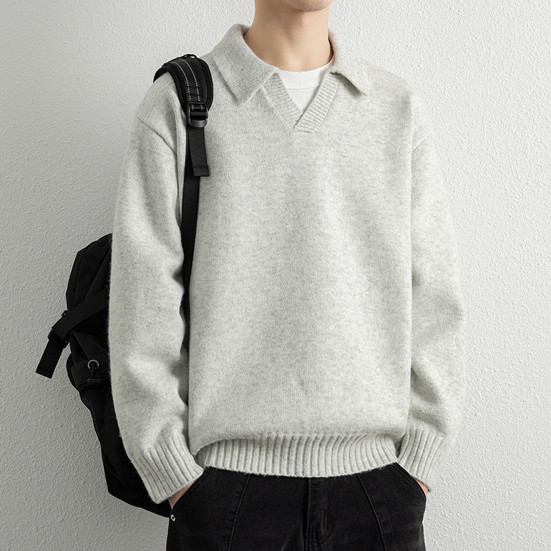 Fashion Men's Casual Cardigan Sweater Coat