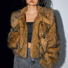 New Fox Fur Fashion Thick Warm Fur Coat