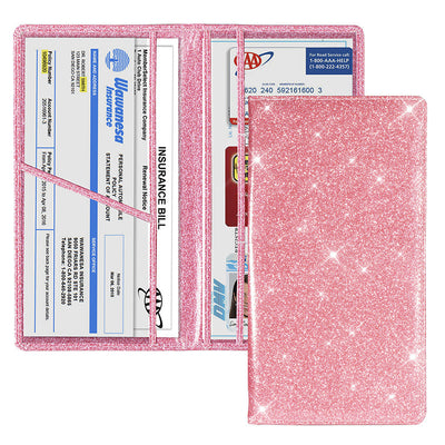 Copertura protettiva della polizza assicurativa per auto Documento di immatricolazione di un'auto