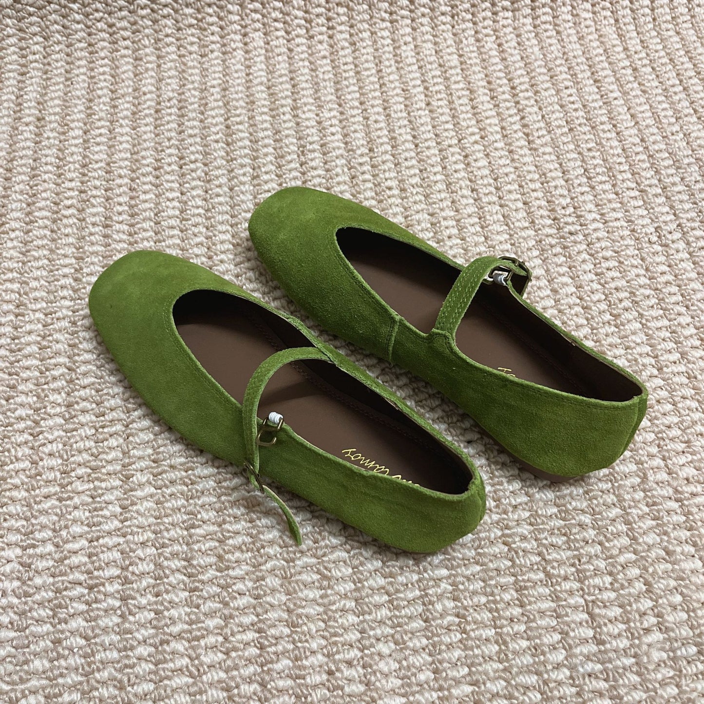 Flat Square Toe Mary Jane Pumps Women's Shoes