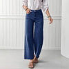 High-quality Straight-leg Denim Jeans For Women