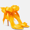 Women's Fashion Satin Bow Open Toe Sandals