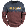 Men's Street Sports Fashion Round Neck Sweater