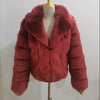 Coat Imitation Fox Fur Women's Clothing