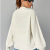 Fashion Casual Women's Loose V-neck Sweater