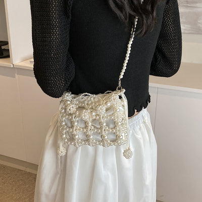 Borsa a tracolla monospalla Pearl Mini di alta qualità