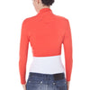 "DATCH COPRISPALLE MANICHE LUNGHE DONNA ROSSO"