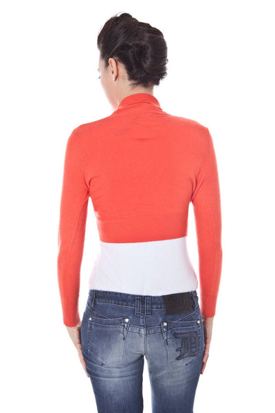 "DATCH COPRISPALLE MANICHE LUNGHE DONNA ROSSO"