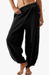 Women's Cotton And Linen Loose Wide-leg Pants Casual