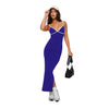 Fashionable Strappy Split Dress For Women
