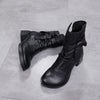Fashion Personality Women's Retro Chunky Heel Ankle Boots