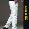 Straight Slim Fit Elasticated Waist Trendy Wild Long Pants For Young Men