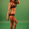 "DENNY ROSE COSTUME BIKINI DONNA MARRONE"
