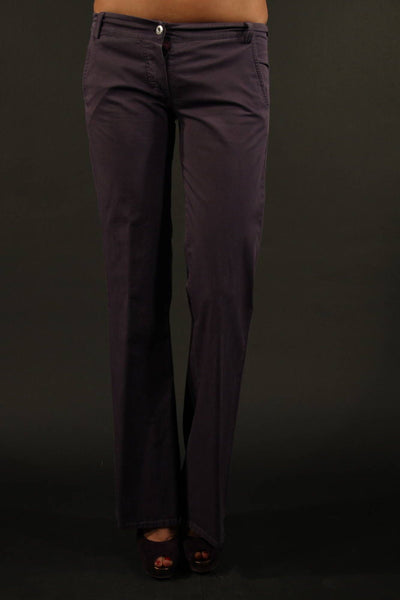 "DENNY ROSE PANTALONE DONNA VIOLA"