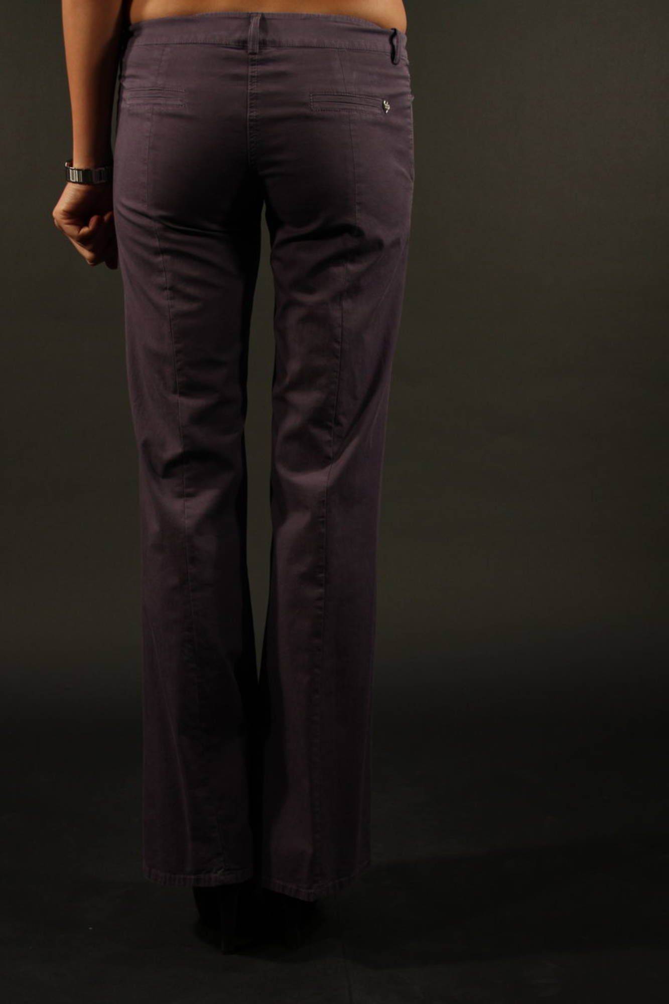 "DENNY ROSE PANTALONE DONNA VIOLA"