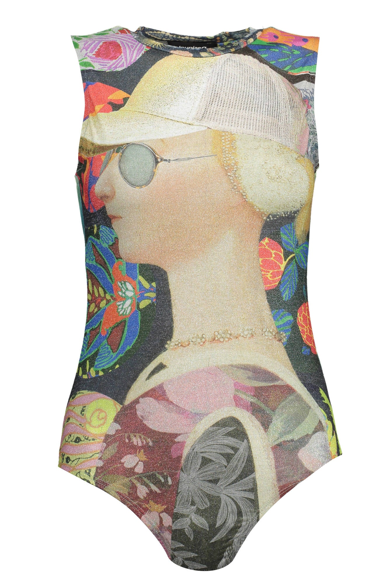 "DESIGUAL BODY A CANOTTA DONNA VERDE"