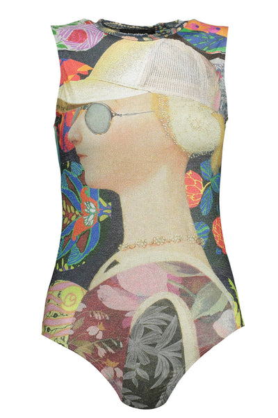 "DESIGUAL BODY A CANOTTA DONNA VERDE"