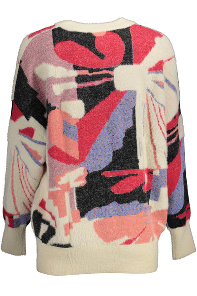 "DESIGUAL MAGLIA DONNA BIANCO"