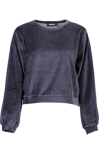 "DESIGUAL MAGLIA DONNA BLU"