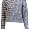 "DESIGUAL MAGLIA DONNA BLU"