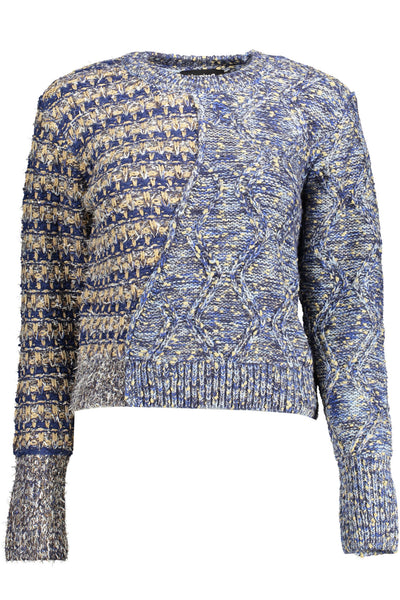 "DESIGUAL MAGLIA DONNA BLU"