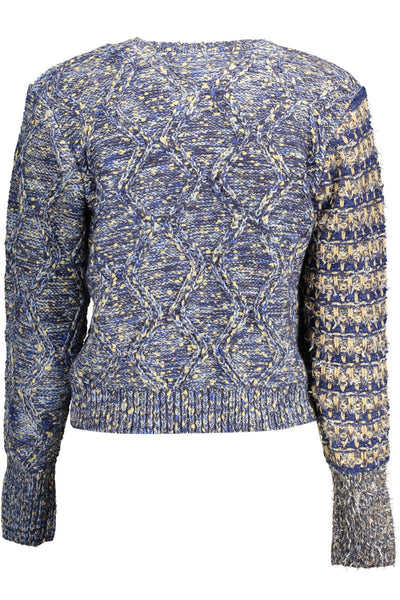 "DESIGUAL MAGLIA DONNA BLU"