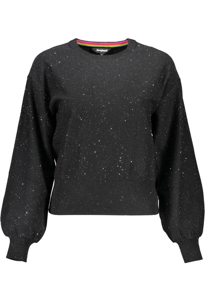 "DESIGUAL MAGLIA DONNA NERO"