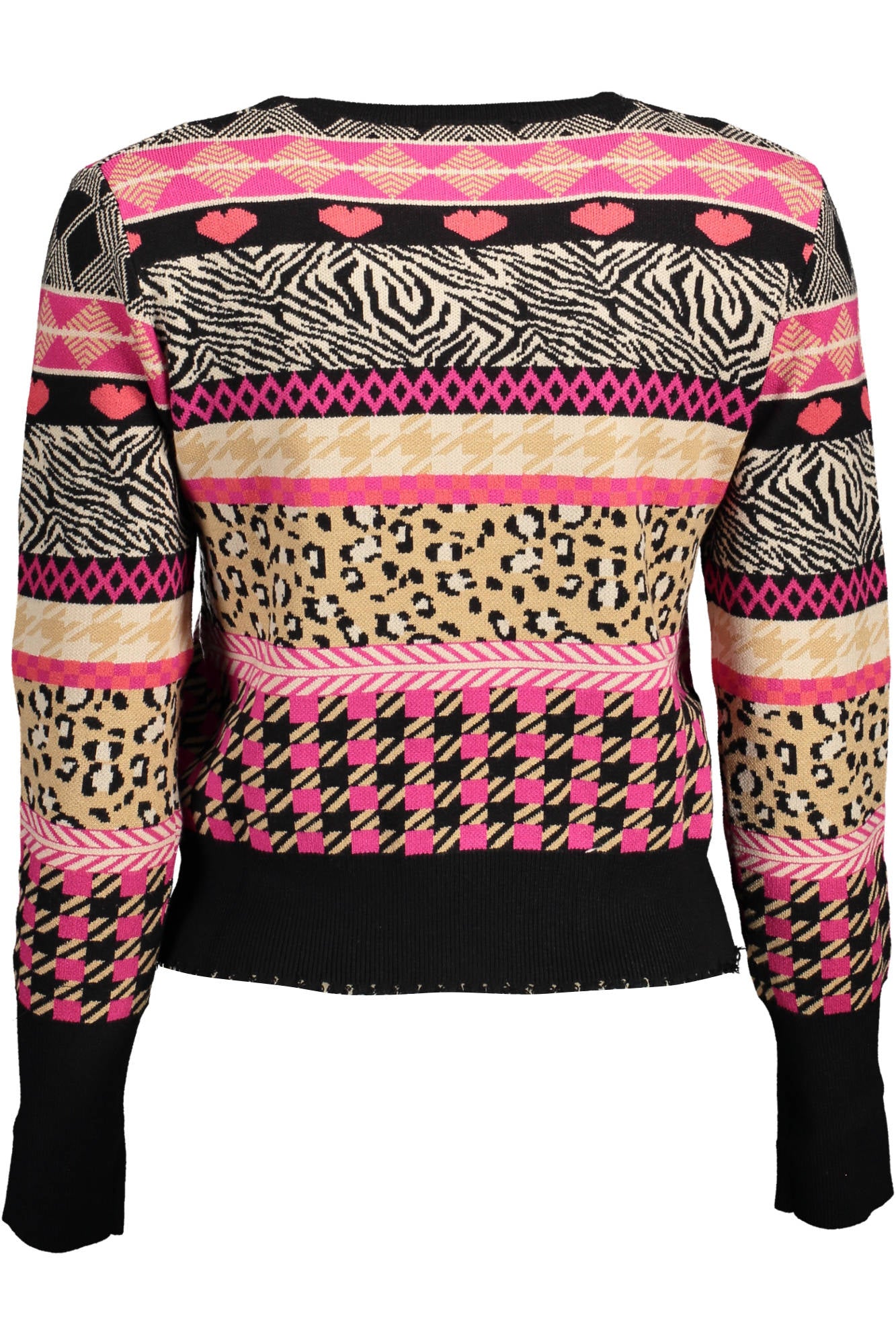 "DESIGUAL MAGLIA DONNA NERO"