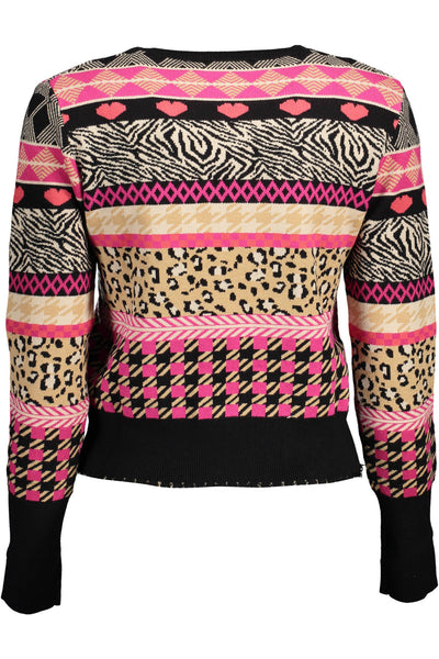 "DESIGUAL MAGLIA DONNA NERO"