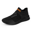 Breathable Casual Couple Running Flying Woven Sports Sock Shoes