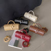 First Layer Cowhide Underarm Single Shoulder Cylinder Messenger Bag