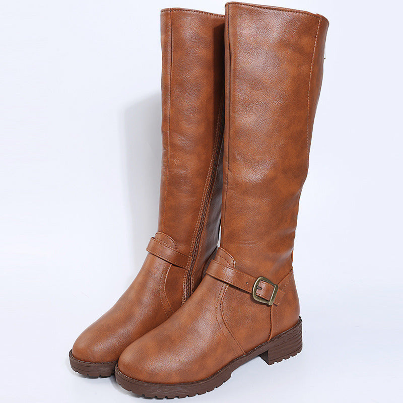 European And American Style Knight Boots Women's High Boots