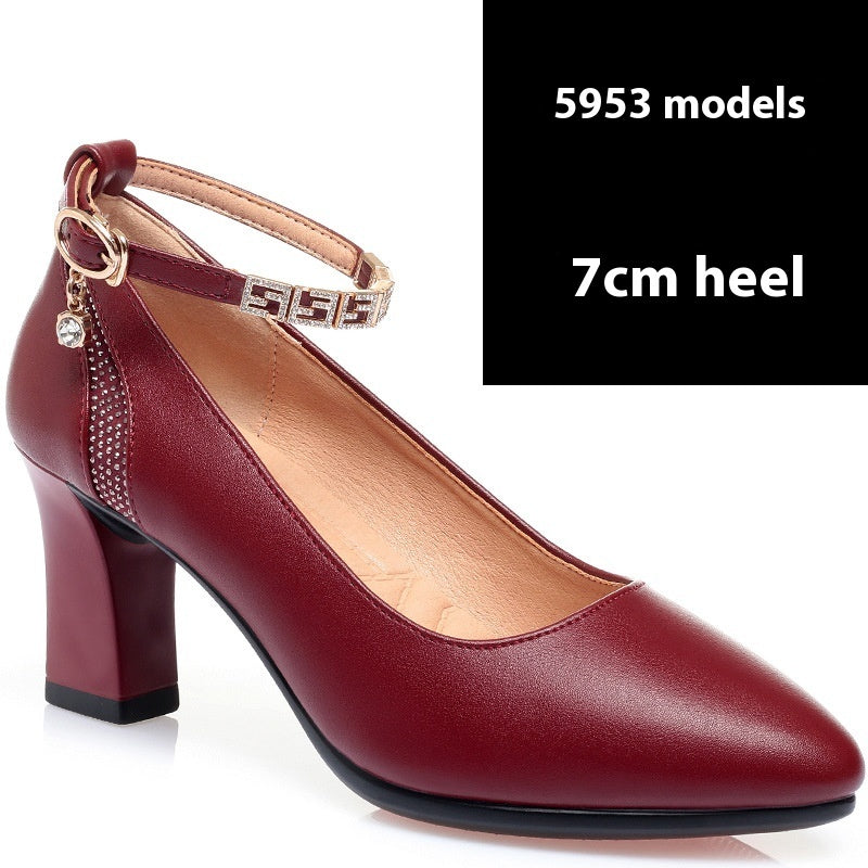 Women's Fashion Soft Bottom All-matching High Heels