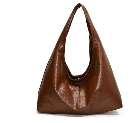 Borsa tote retrò abbinabile, borsa da donna di alta qualità e grande capacità da portare sotto le ascelle