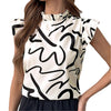 Camicetta da donna elegante stampata New Arrival