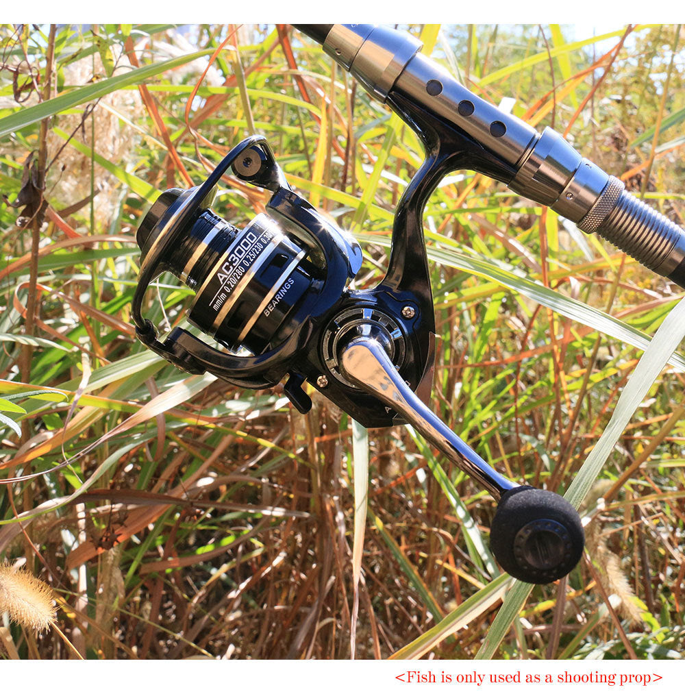 Fishing Wheel Metal Fishing Reel Bait Telescopic Fishing Rod Wheel