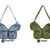 New Trendy Large Capacity Denim Shoulder Bag