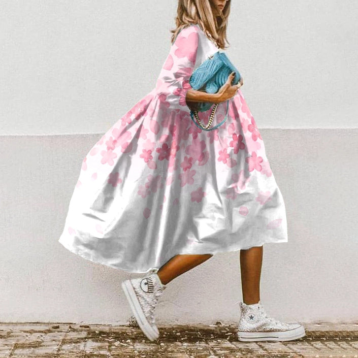 Loose-fitting Womens Dresses From Europe And The US