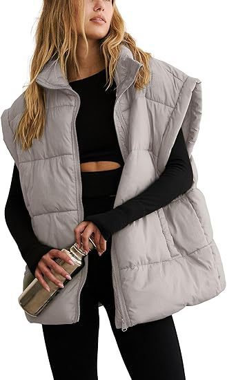 Cappotto da pendolarismo alla moda con collo alto, tasca con cerniera, gilet imbottito in cotone
