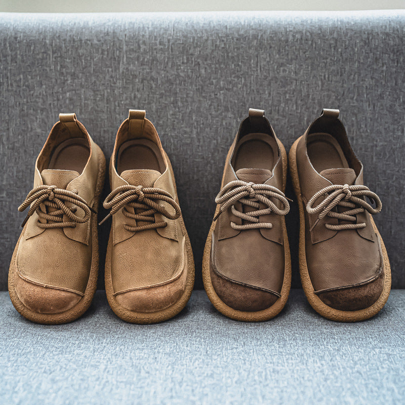 Outdoor Lightweight Men's Retro Low-cut Workwear British Style Shoes