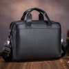 Fashion Men's First Layer Cowhide Portable Portfolio