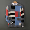 Cashmere Sweater Men's Loose Round Neck Multicolor