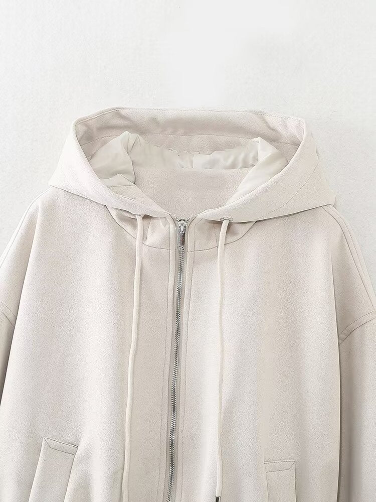 New Women's Fashion Hooded Jacket Coat