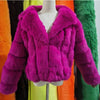 Coat Imitation Fox Fur Women's Clothing
