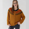 Round Neck Loose All-match Soft Glutinous Knitted Coat