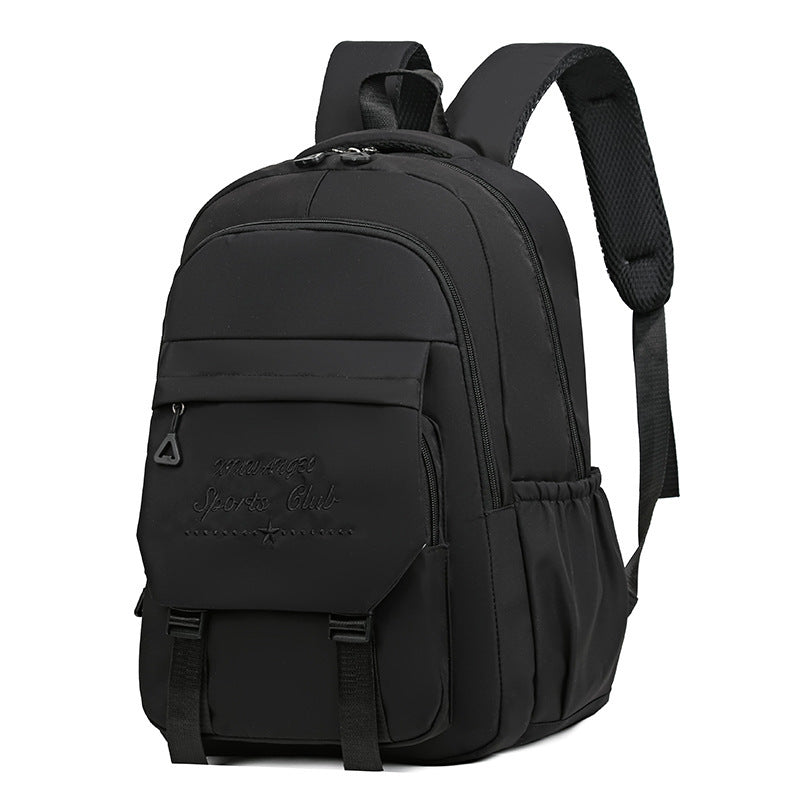 Contrast Color Schoolbag Women's Shoulder Large Capacity