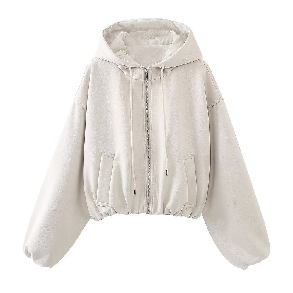 New Women's Fashion Hooded Jacket Coat