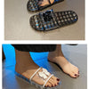 Transparent Crystal Slippers Female Home Summer Bath Non-slip