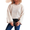 Round Neck Knitted Pullover Leisure Commuter Retro Fashion Sweater